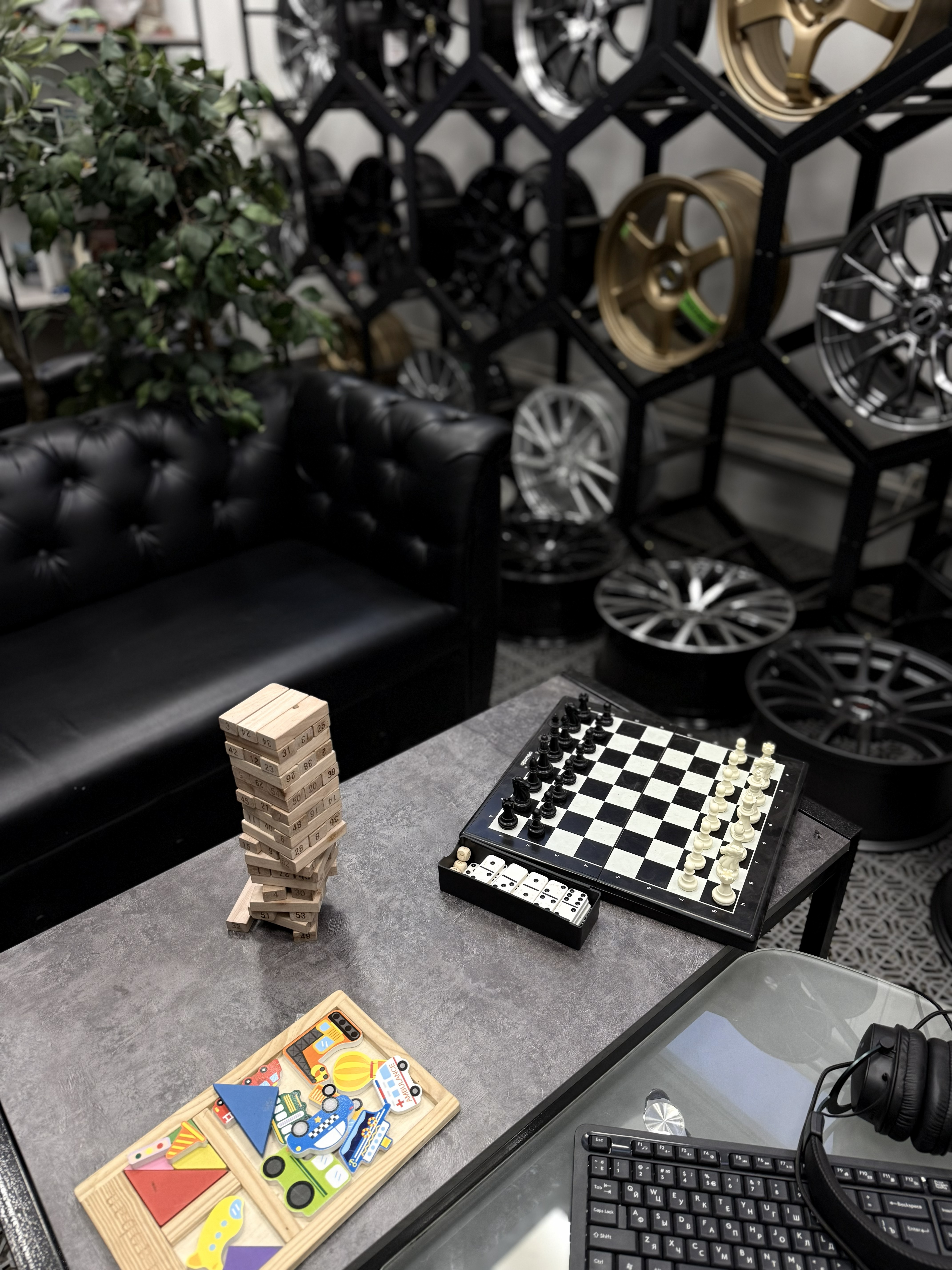 Настольные игры для клиентов